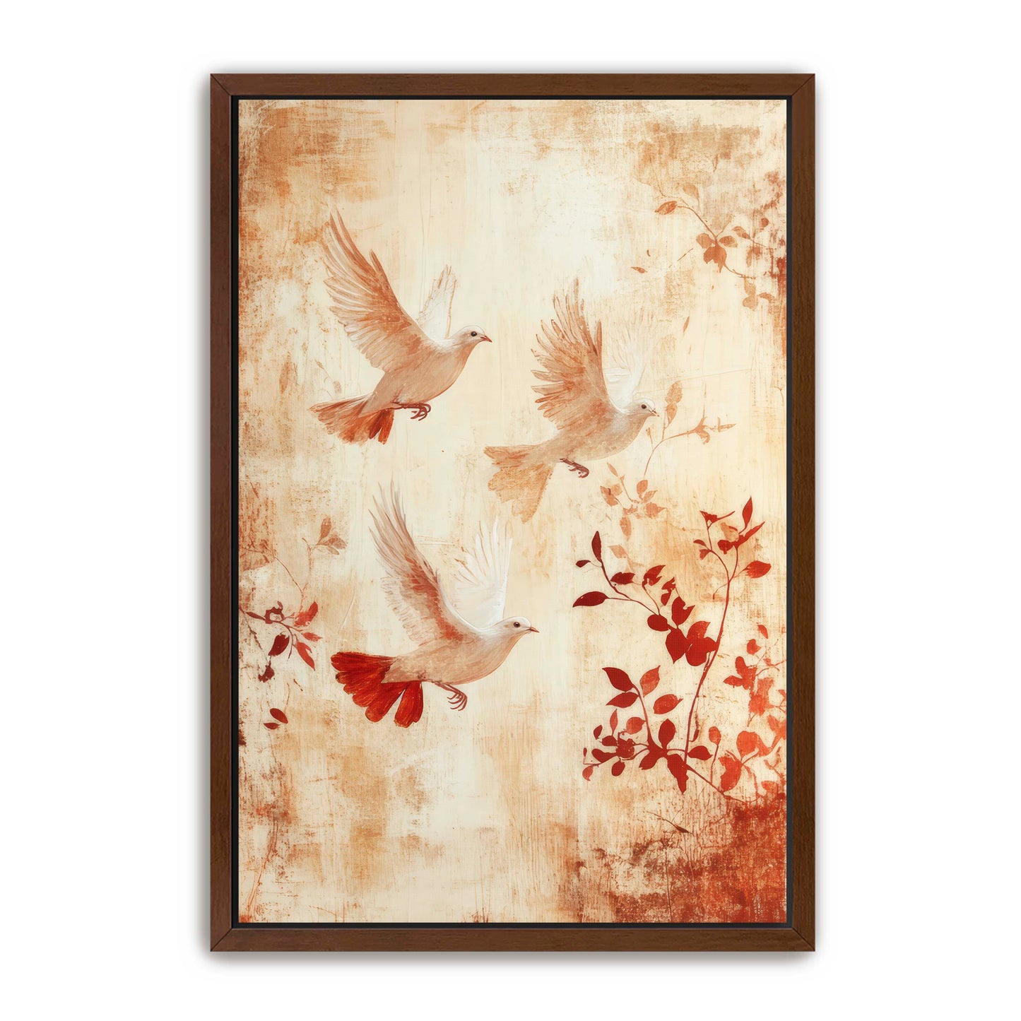 Print of Three Doves