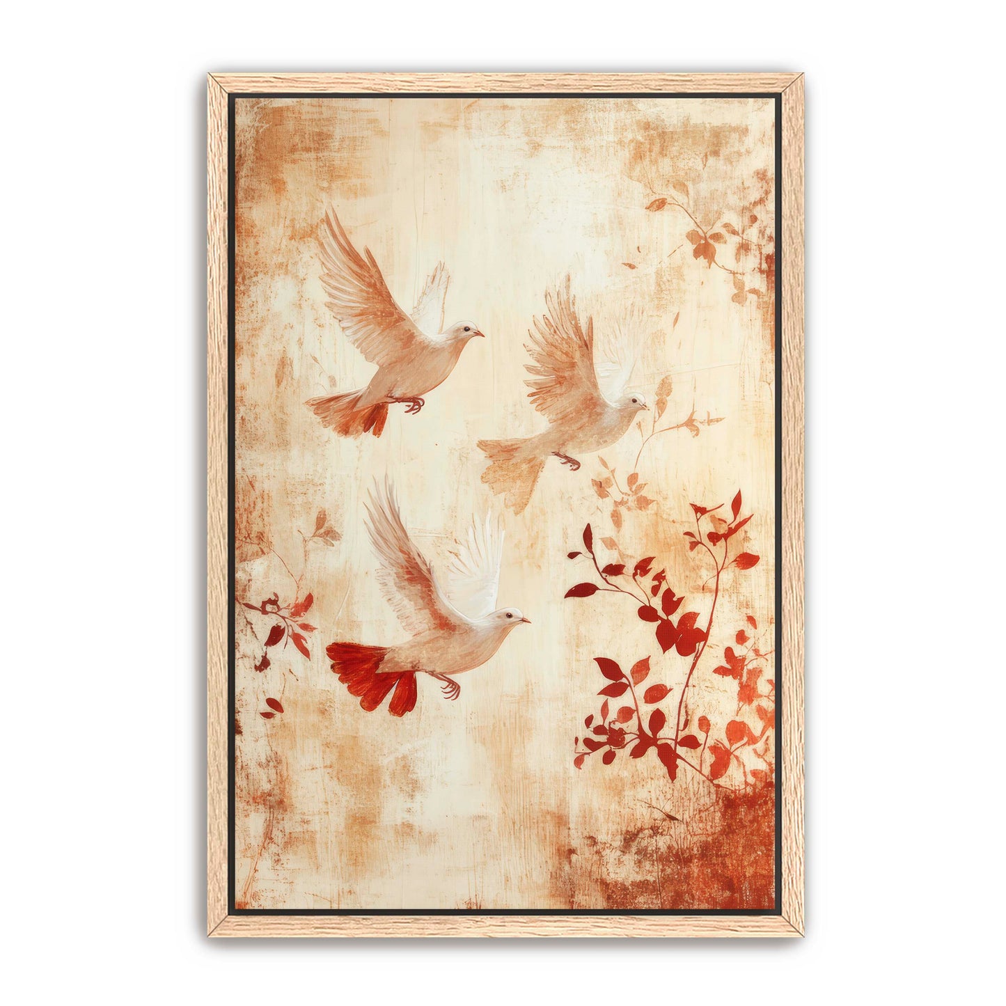 Print of Three Doves