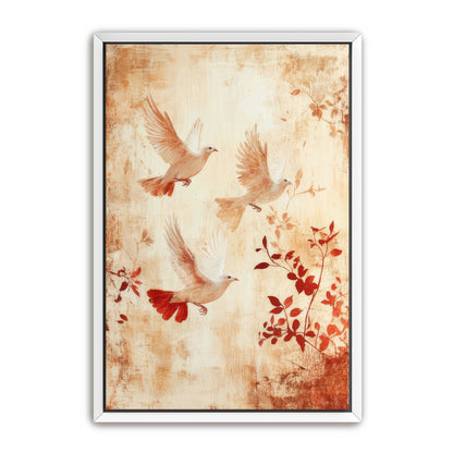 Print of Three Doves