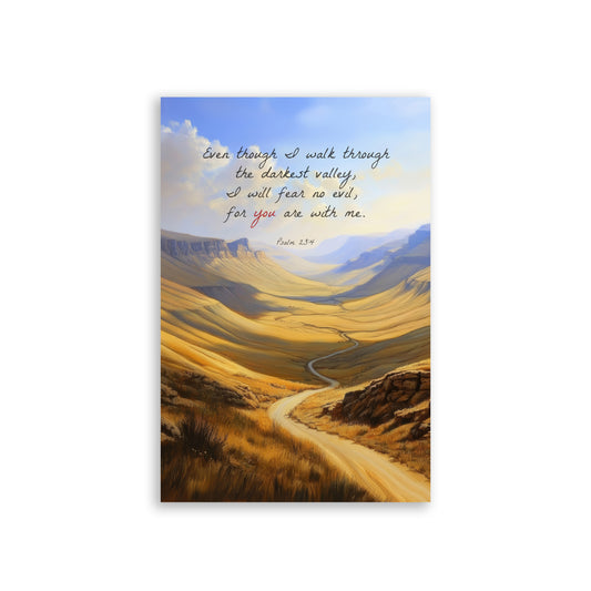 Psalm 23:4 Valley