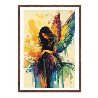 Sad Angel Painting