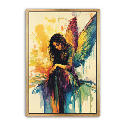 Sad Angel Painting