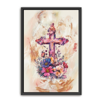 Sandy Christian Cross Art