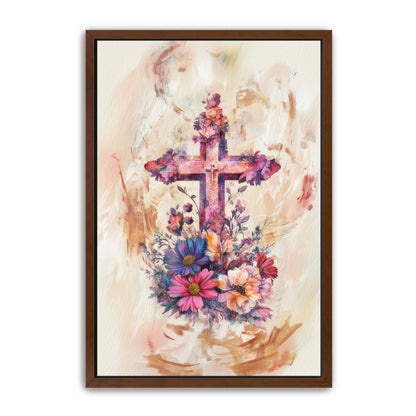Sandy Christian Cross Art