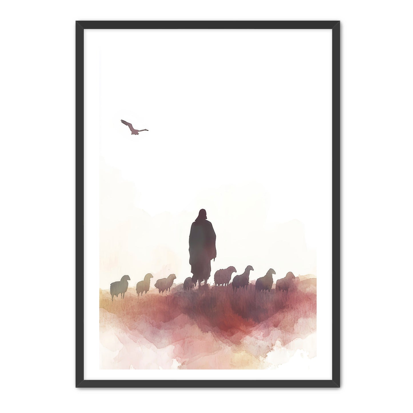 Shepherd and Sheep