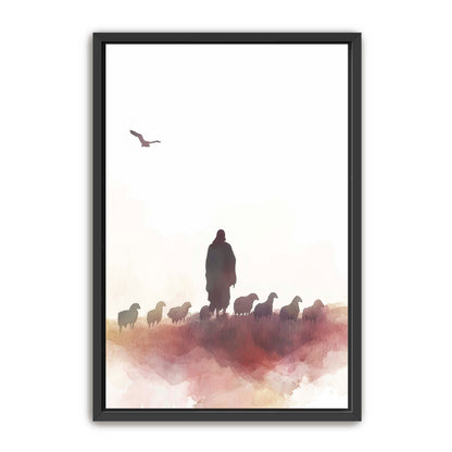 Shepherd and Sheep