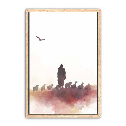 Shepherd and Sheep
