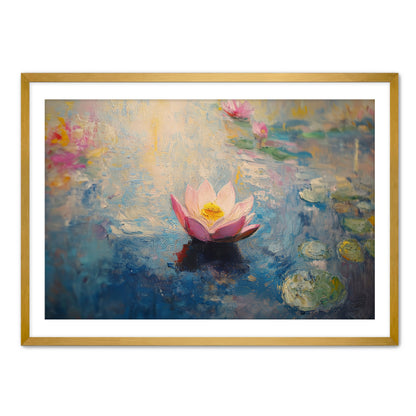 Simple Beauty Lotus Art