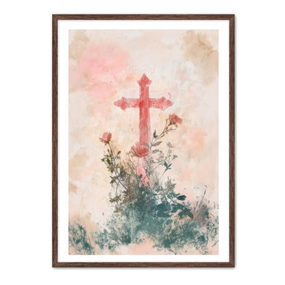 Simple Cross Art Print