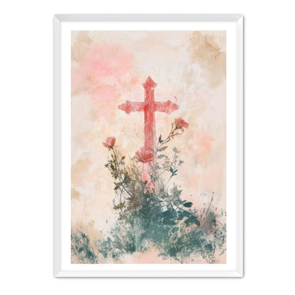Simple Cross Art Print