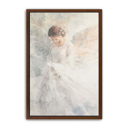 Soft White Angel Painting