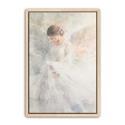 Soft White Angel Painting