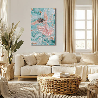 Vibrant Angel Painting