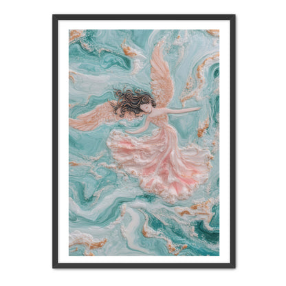 Vibrant Angel Painting