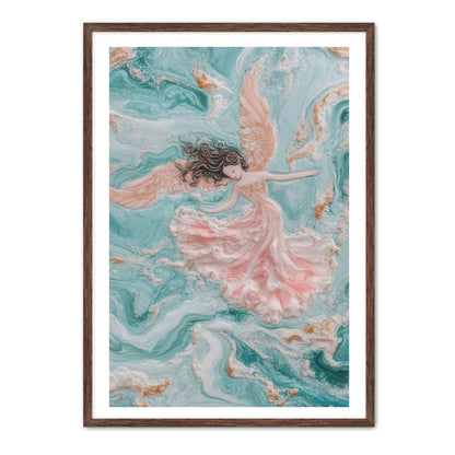 Vibrant Angel Painting