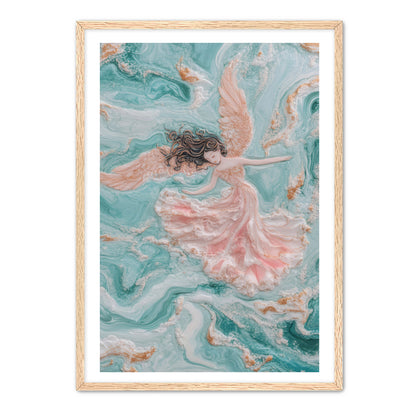 Vibrant Angel Painting