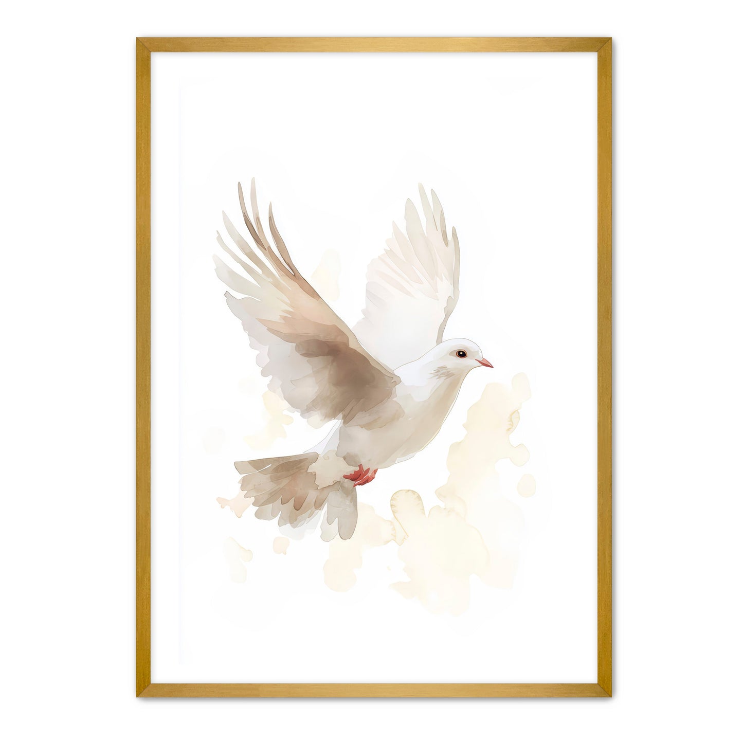 Watercolor Dove