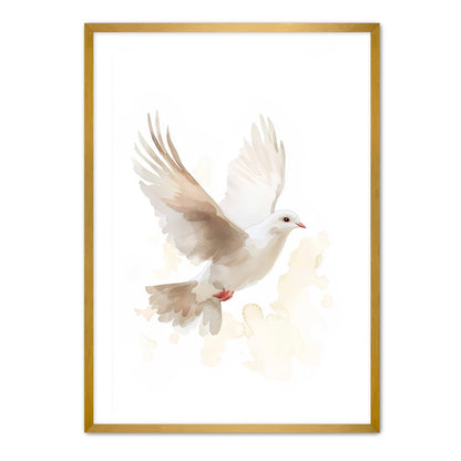 Watercolor Dove